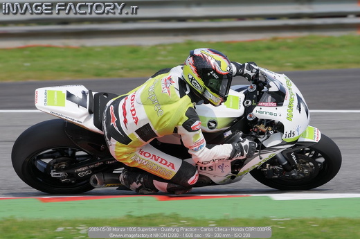 2009-05-09 Monza 1605 Superbike - Qualifyng Practice - Carlos Checa - Honda CBR1000RR